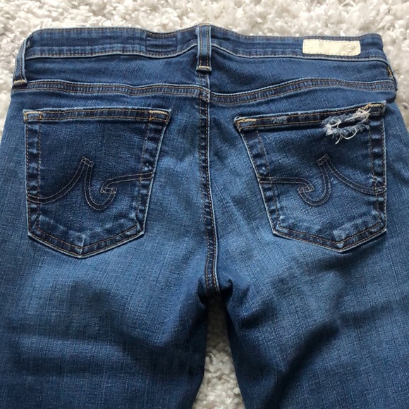 AG Adriano Goldschmied The Legging Ankle Super Skinny Ankle Jeans Size 26 - Picture 9 of 14